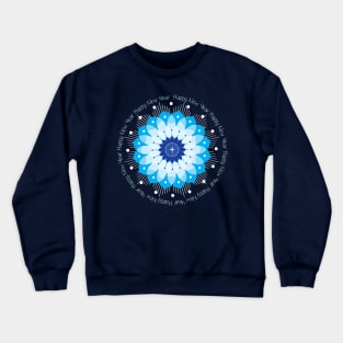 Happy New Year Mandala Crewneck Sweatshirt